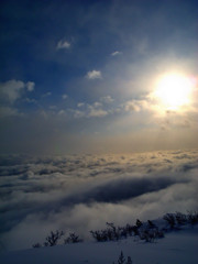 sea of cloud