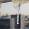 街の中の氷柱