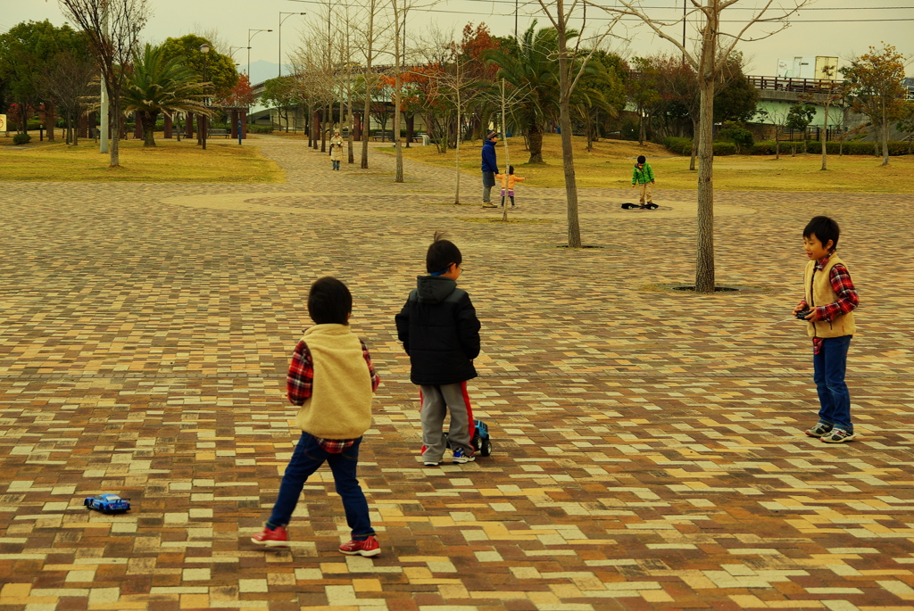 お兄さん、轢かれとりますがな