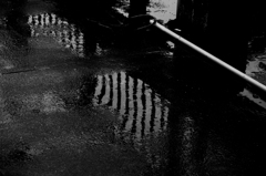 寂しい雨