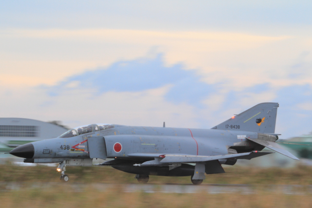 F-4　ファントム　着陸