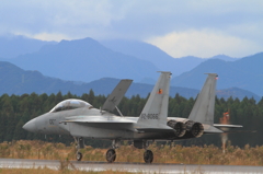 F-15　イーグル　着陸