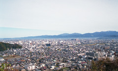 福井市八幡山展望台から01