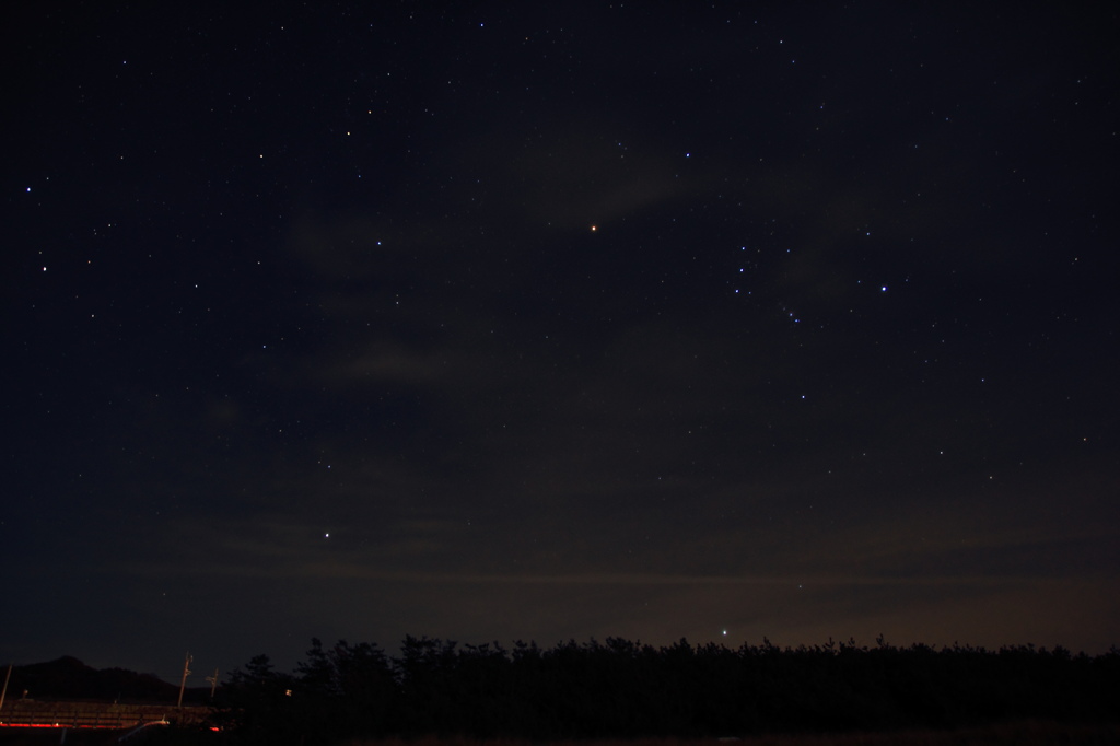 冬の夜空