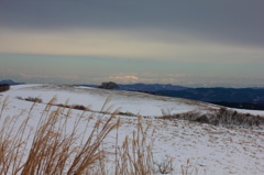 冬山遠景