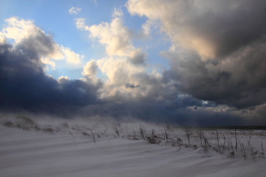 吹雪　～覗く青空～