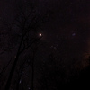 皆既月食と星空