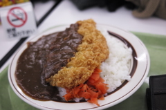 びっくりチキンカツカレー
