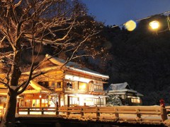 田舎の夜景