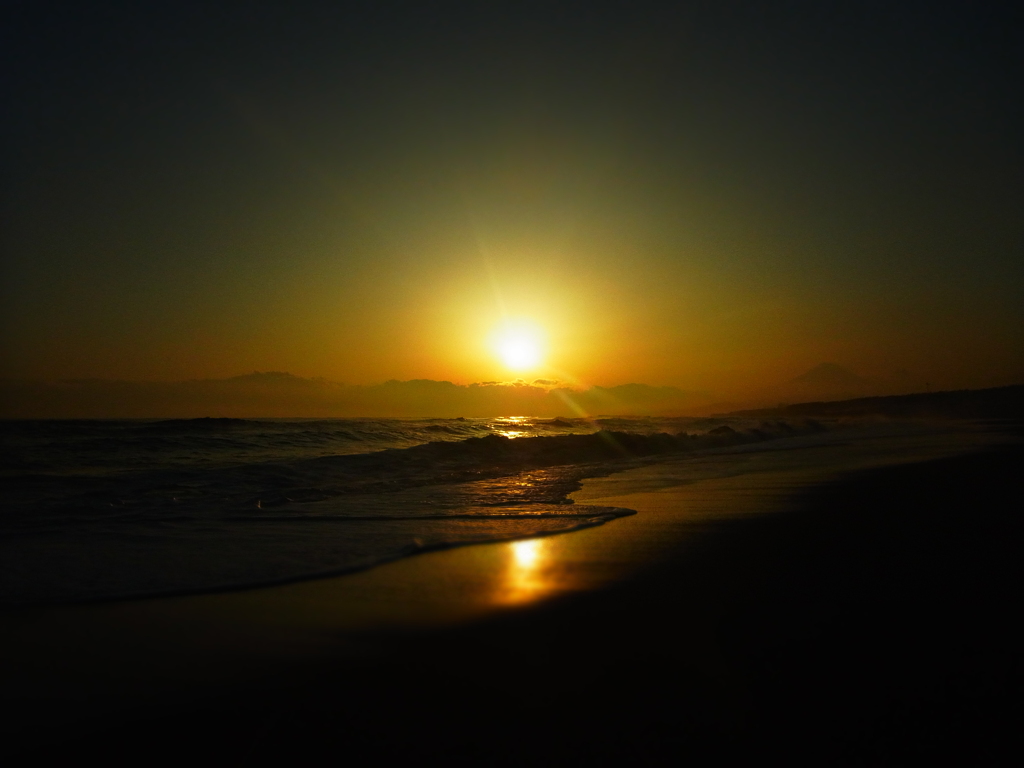 西浜　夕日Ⅰ