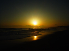 西浜　夕日Ⅰ