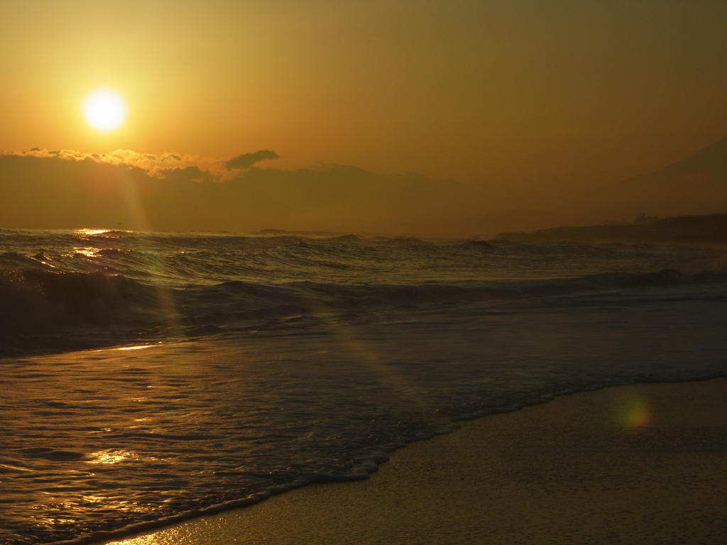西浜　夕日Ⅱ