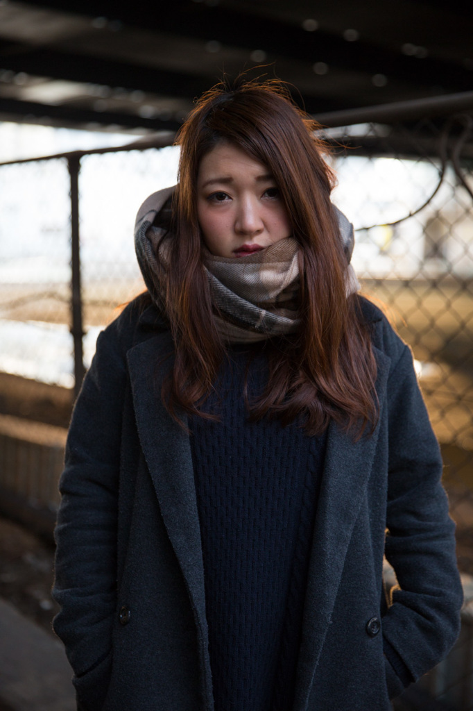 高架下で