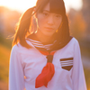 夕日に抱かれて