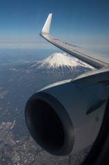 18000ftからの名峰