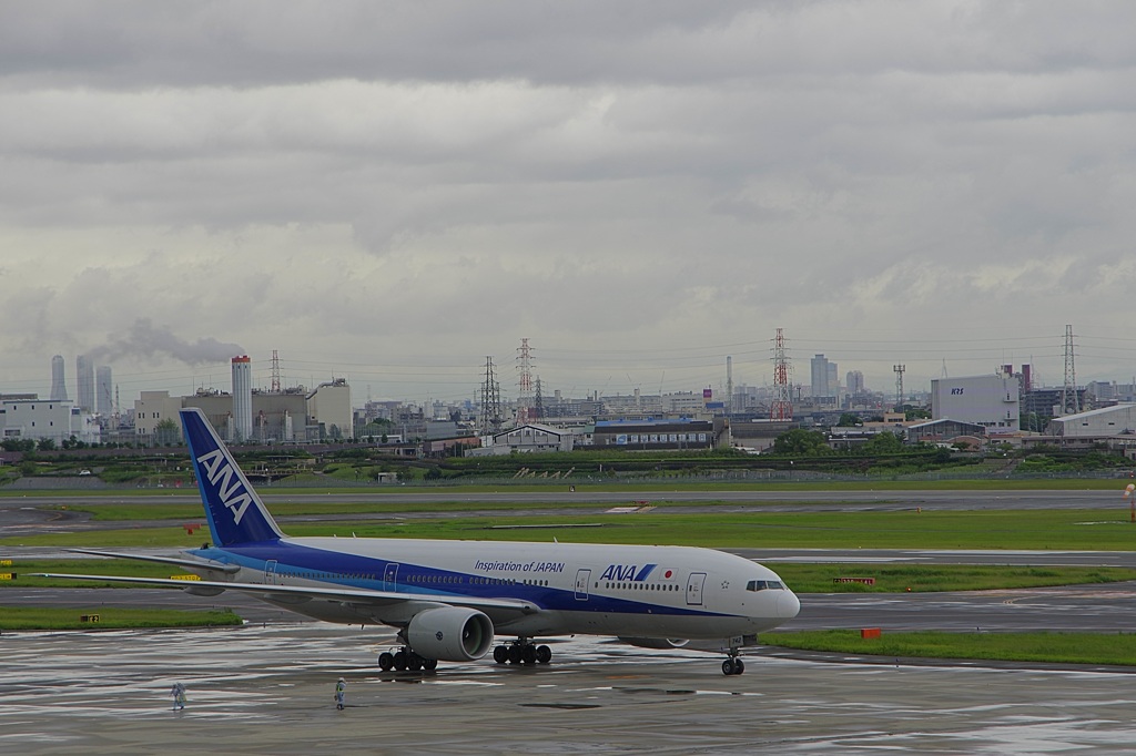 雨上がりのランプ