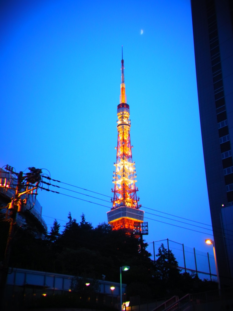 La torre que está enamorado de la luna