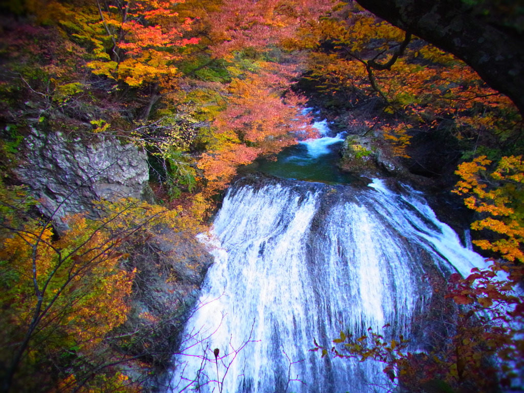 La cascada de la naranja