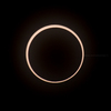 Golden ring solar eclipse