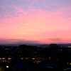 ベランダからの夕焼け