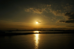 東京湾の夕景　9