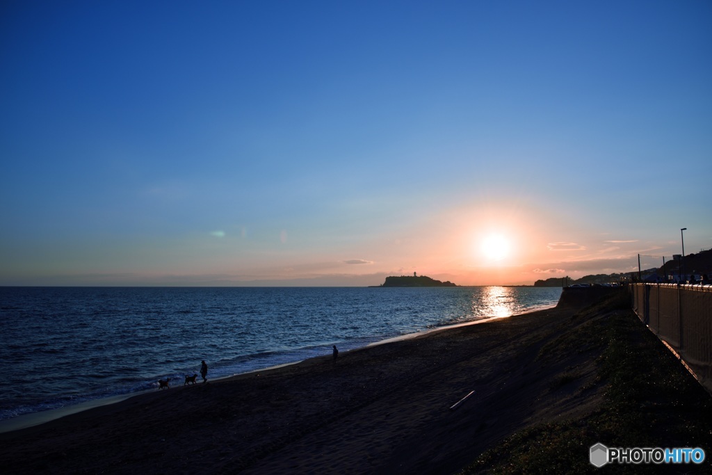 江ノ島夕景