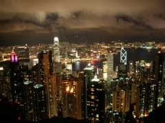 HONGKONGの夜景