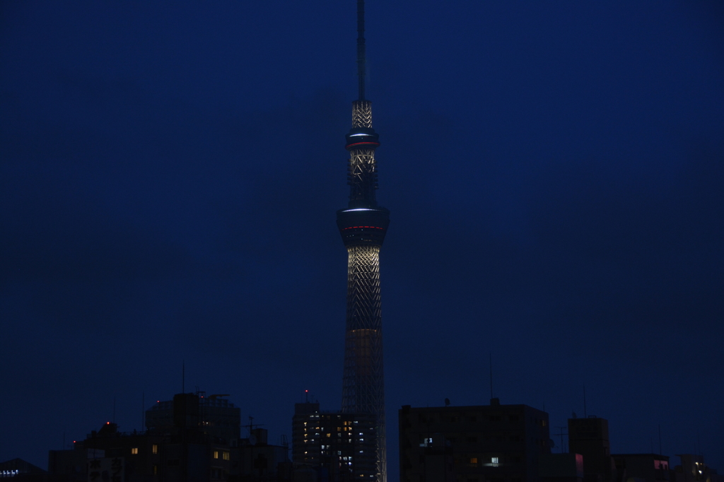 青い空と・・