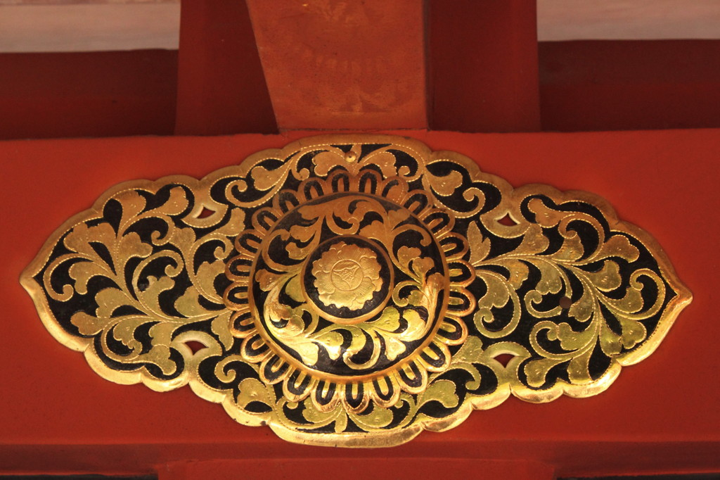 久能山東照宮・金ぴか1
