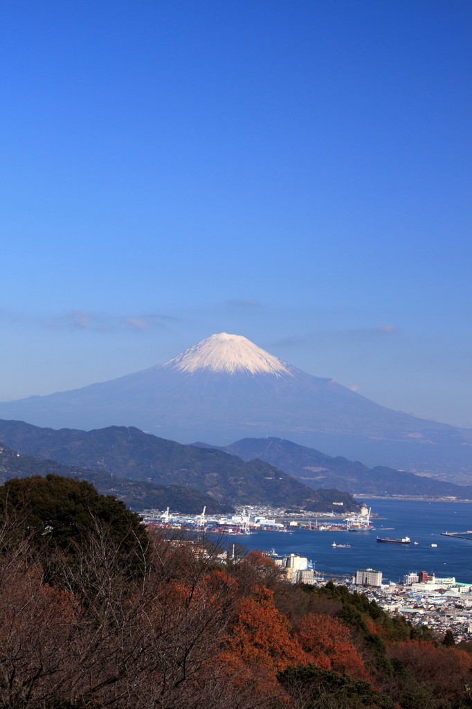 景勝地・日本平より