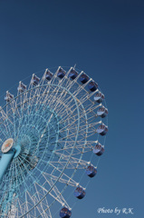 元旦・紺碧の空