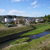 橋から風景