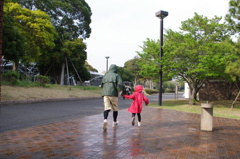 雨のち晴れ