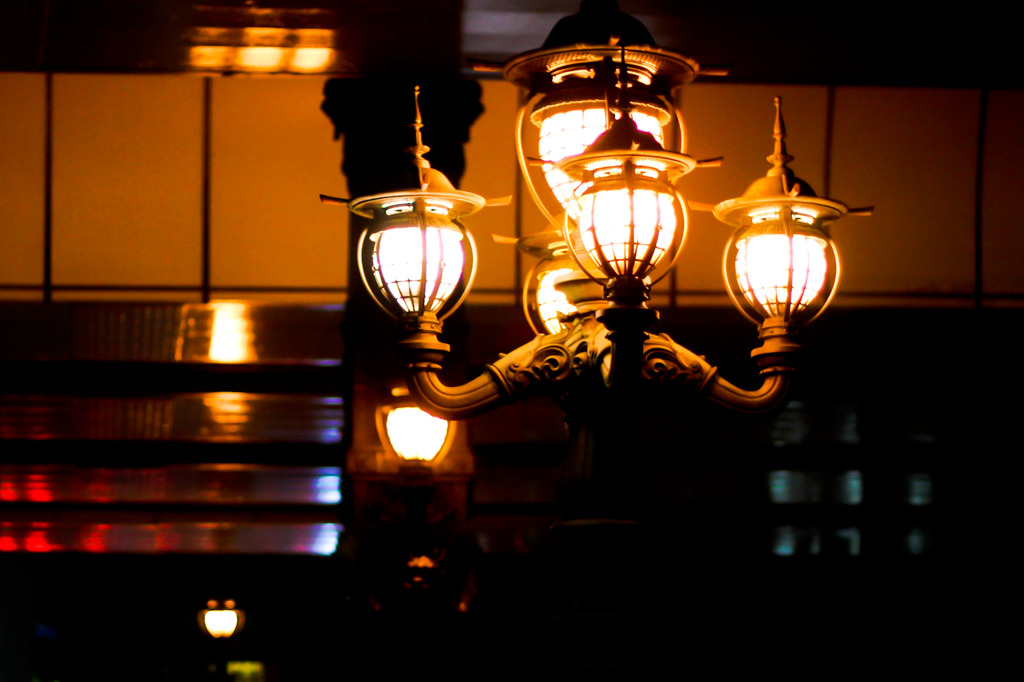 夏の夜の日本橋