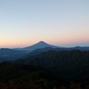 早朝の富士山