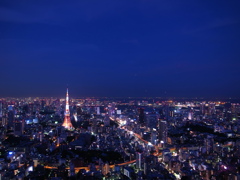 東京シティビューからの夜景