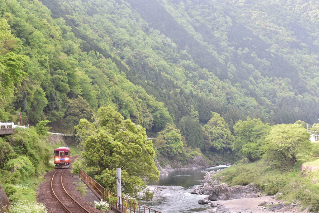 山間列車