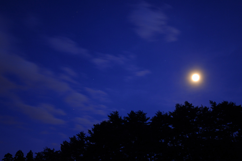 星が輝きだす時間