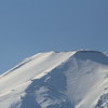 富士の山頂付近