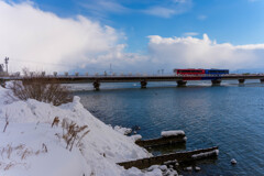 男鹿半島快晴ナリ