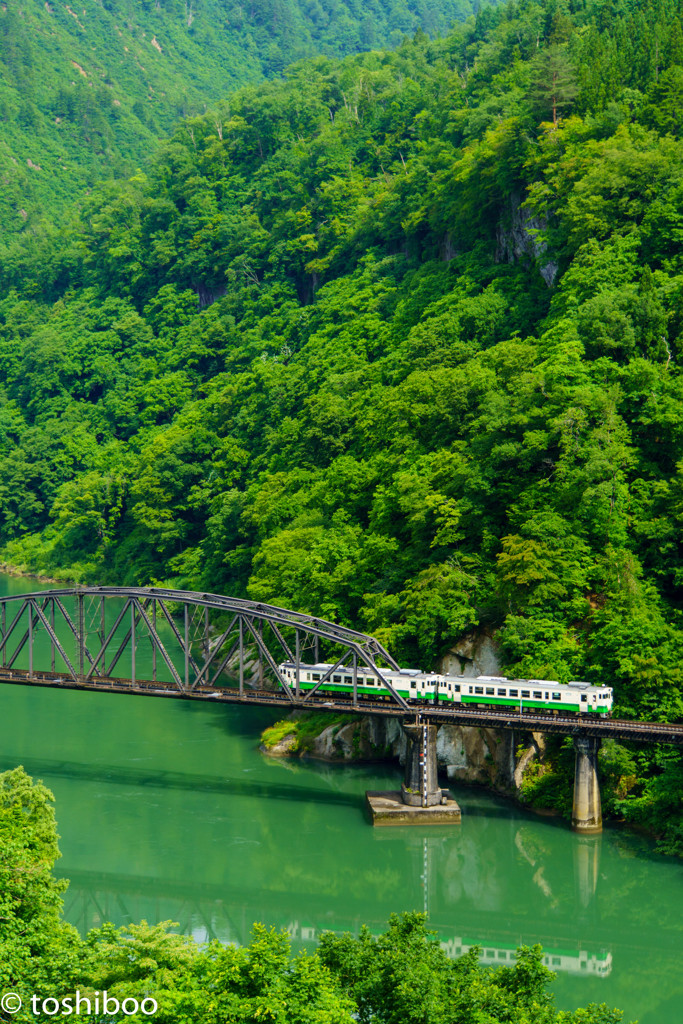 初夏描橋
