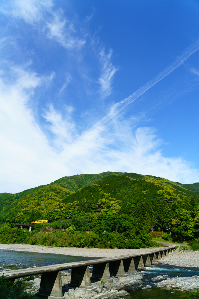 四万十の空