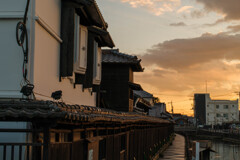 たそがれの街