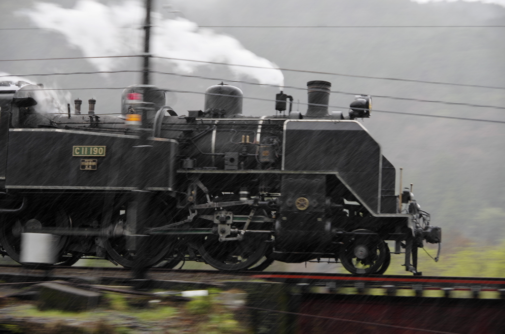 大井川鉄道、雨のち晴れ03