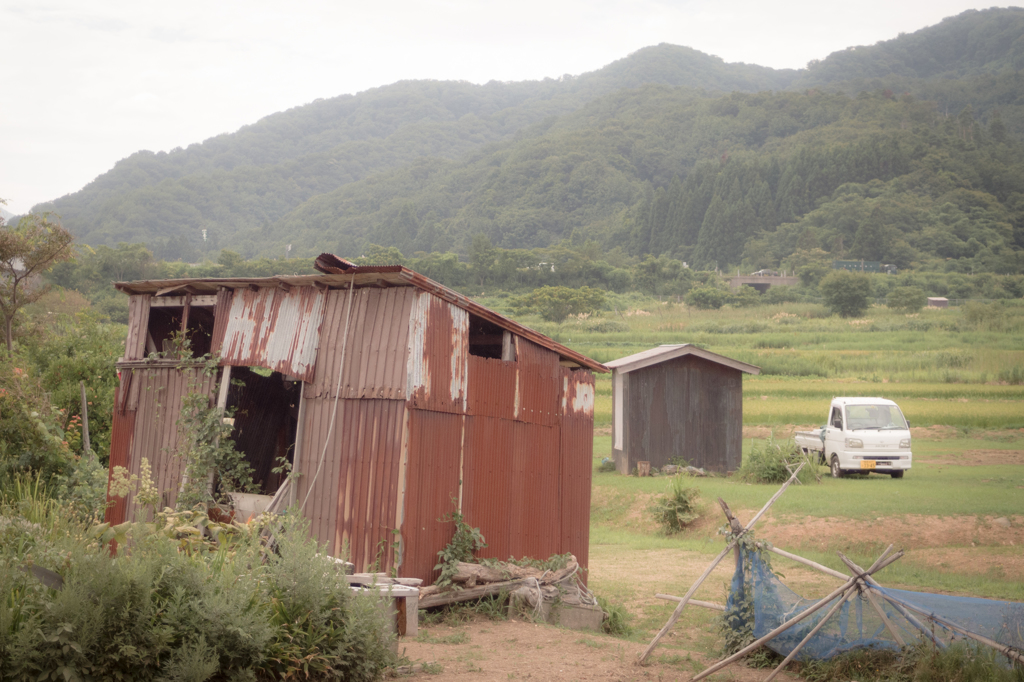 軽トラのある風景