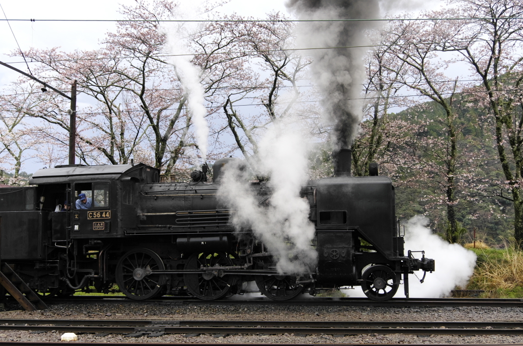 大井川鉄道、雨のち晴れ07