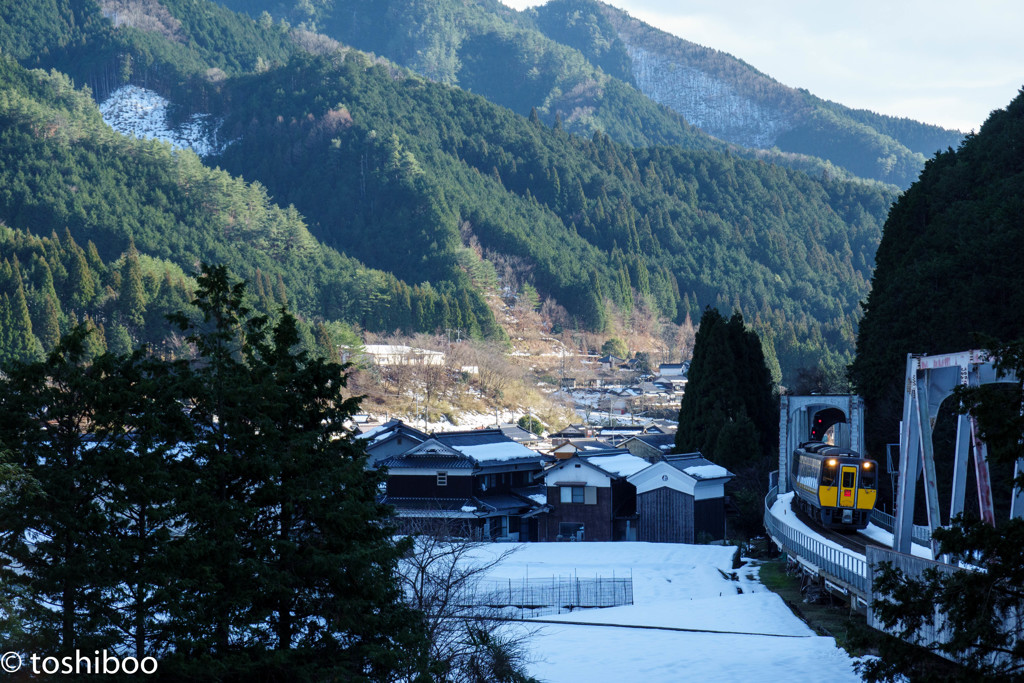 冬の吉備路