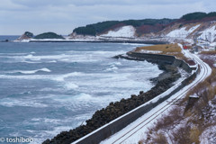 波が跳ぶ