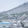 雪降る町