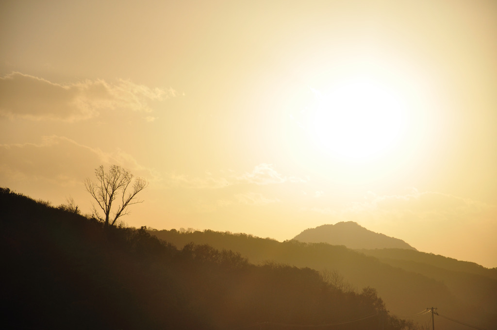 ある夕景